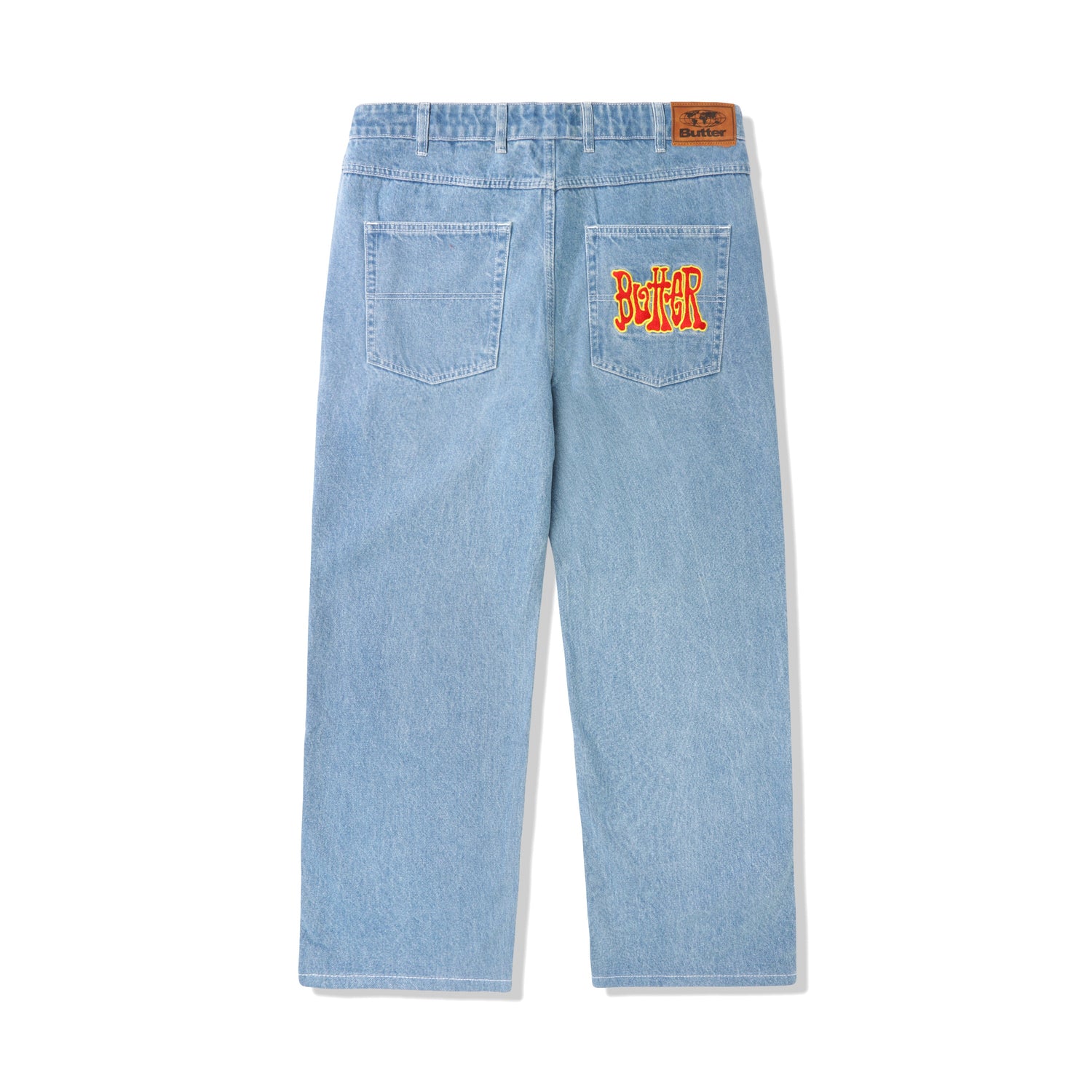 Tour Denim Jeans, Washed Indigo