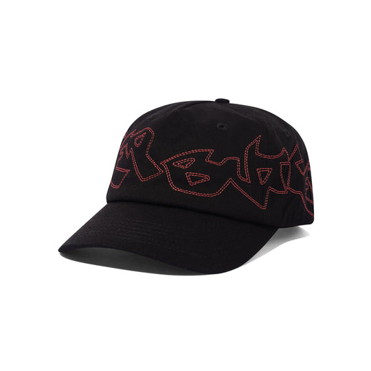 Trance 5 Panel Cap, Black