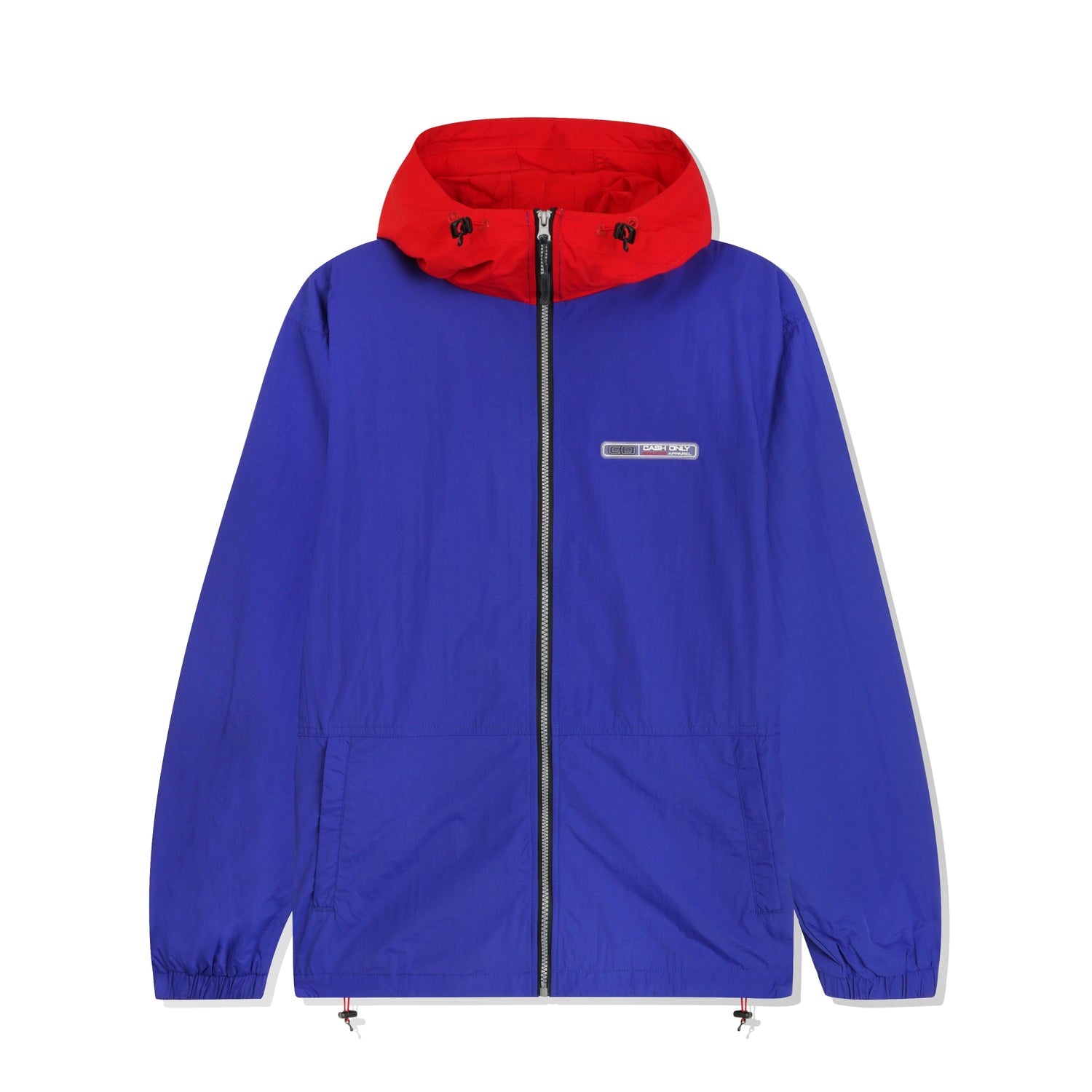 Transit Nylon Jacket, Blue / Red