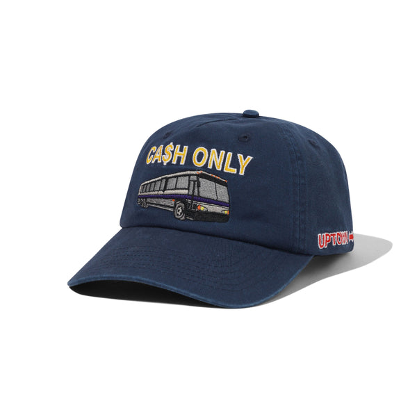 Cash Only Transport 5 Panel Cap, Navy