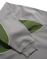 Tread Crewneck, Concrete / Moss