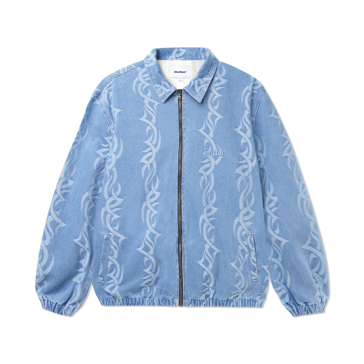 Tribal Denim Jacket, Blue