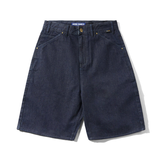 Trim Denim Shorts, Rinsed Indigo