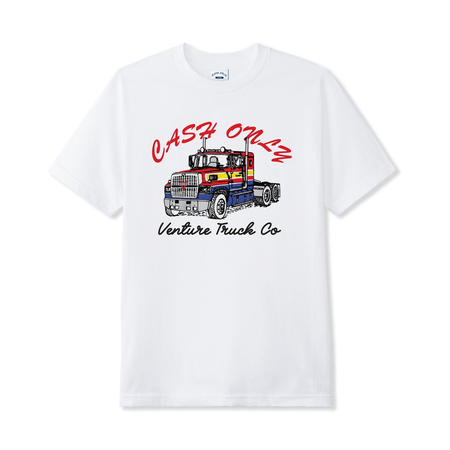 Truck Tee, White