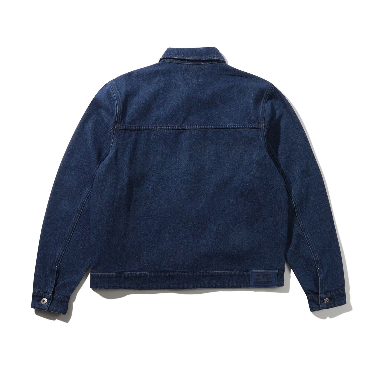 Trucker Denim Jacket, Dark Blue