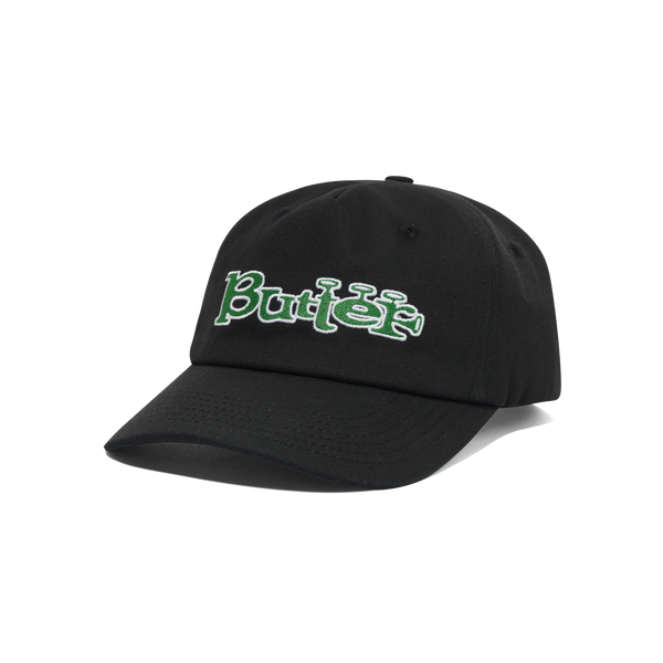 Butter Goods Trumpet 5 Panel Cap, Black