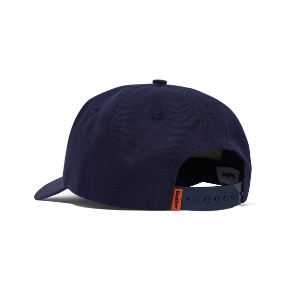 Butter Goods Trumpet 5 Panel Cap, Navy