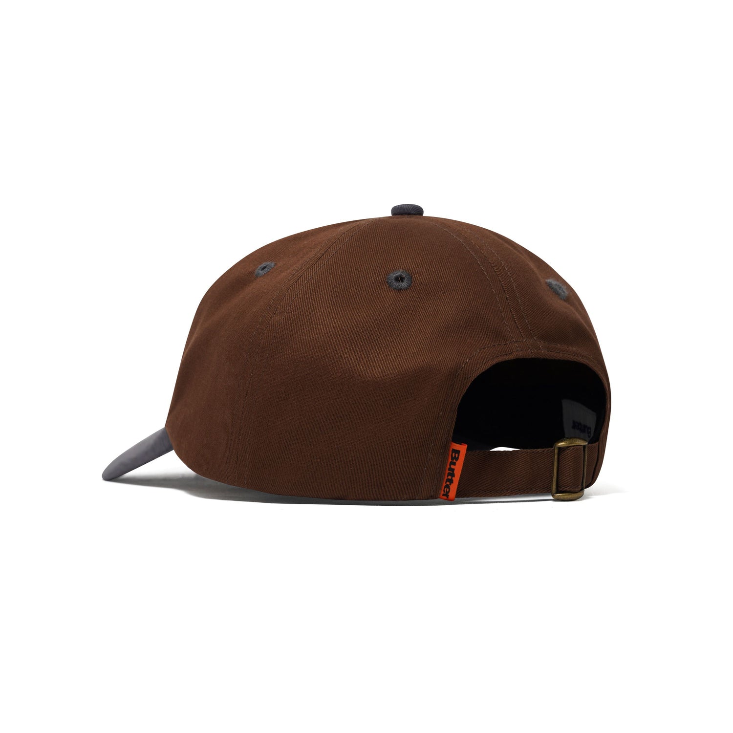 Turtle 6 Panel Cap, Walnut / Steel