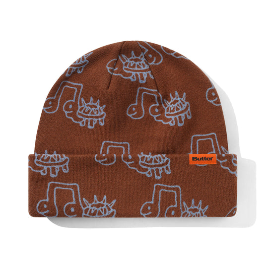 Turtle Beanie, Brown