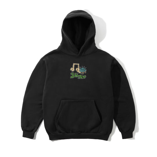Turtle Pullover Hood, Black
