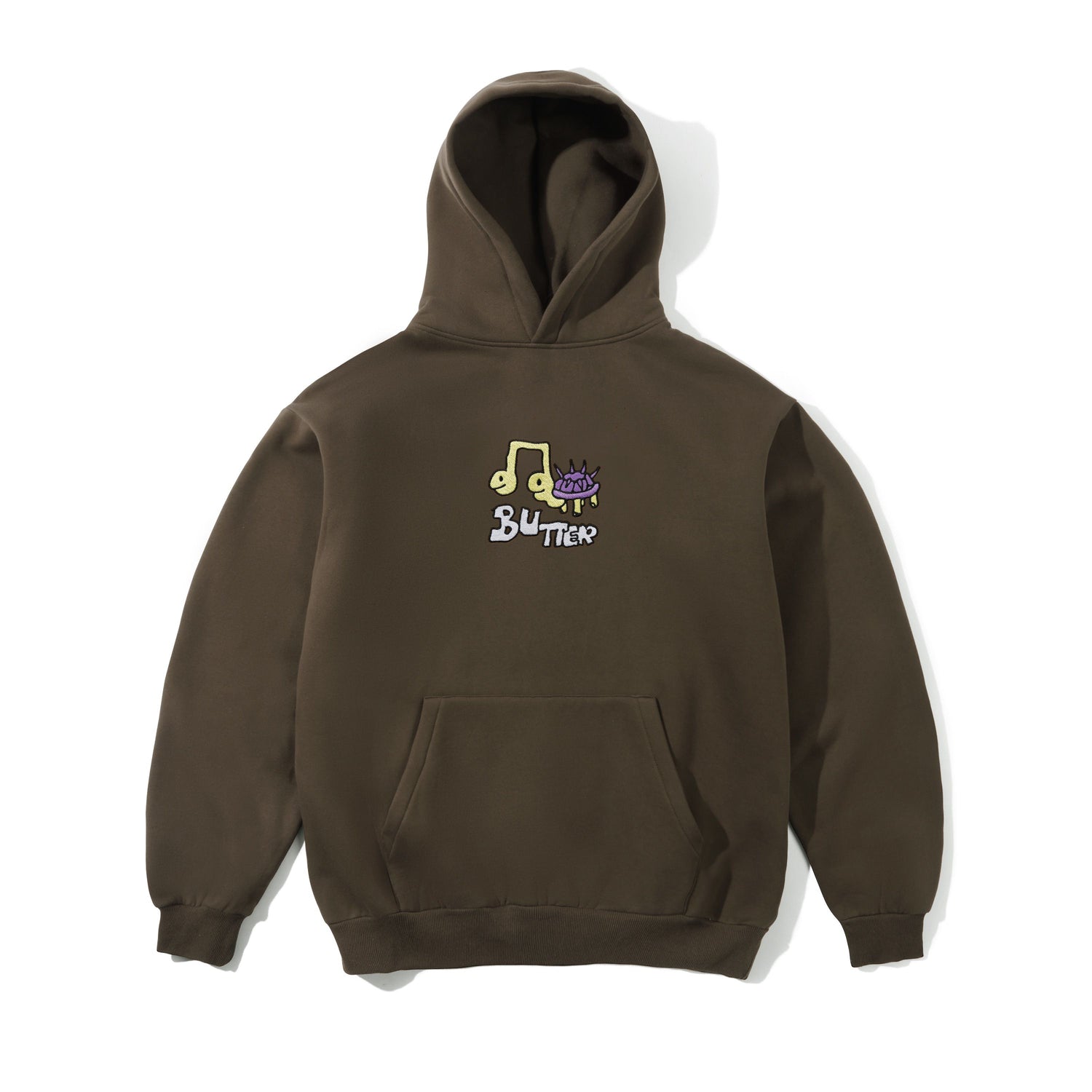 Turtle Pullover Hood, Coffee