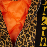 Twill Flight Jacket, Leopard