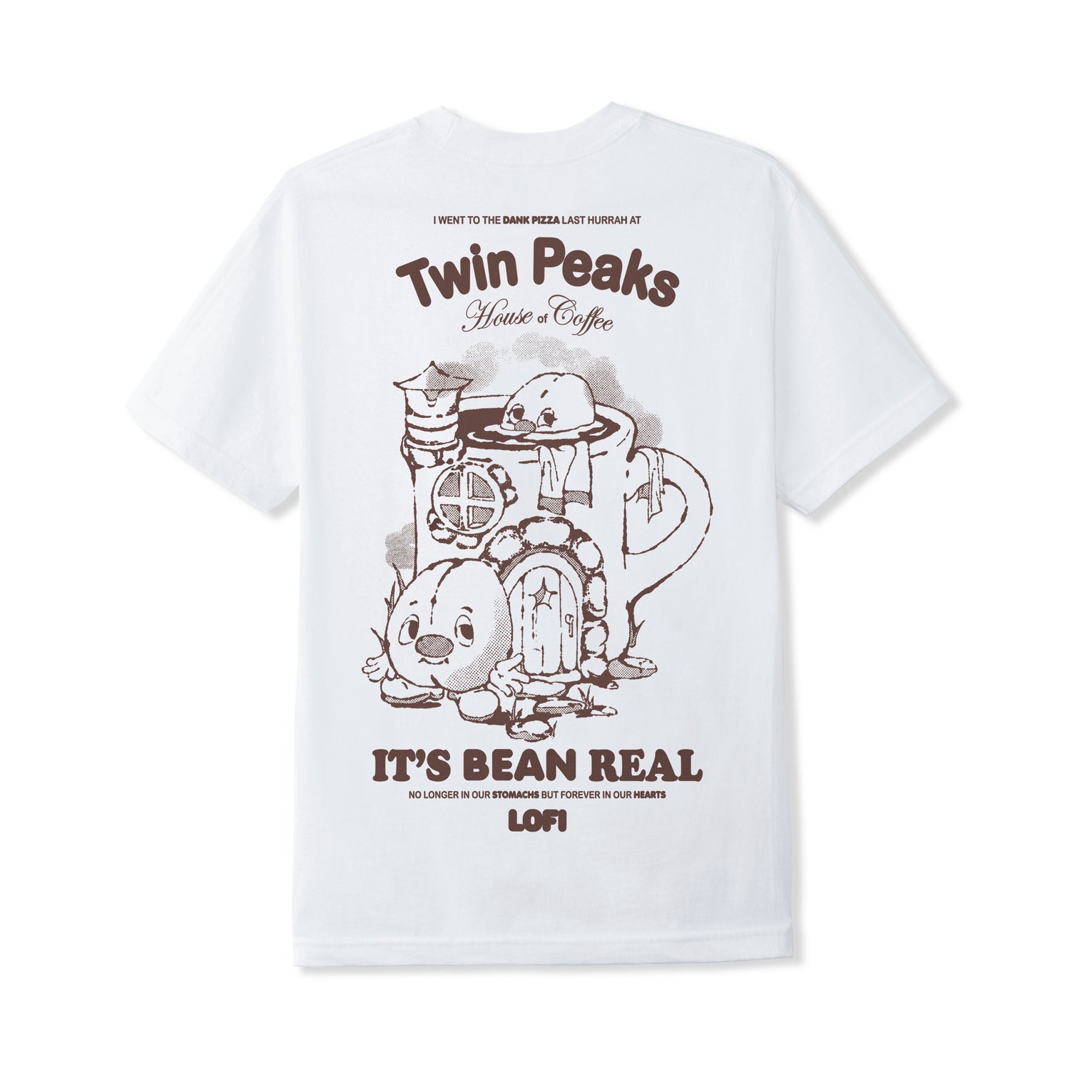 Twin Peaks / Dank Tee, White