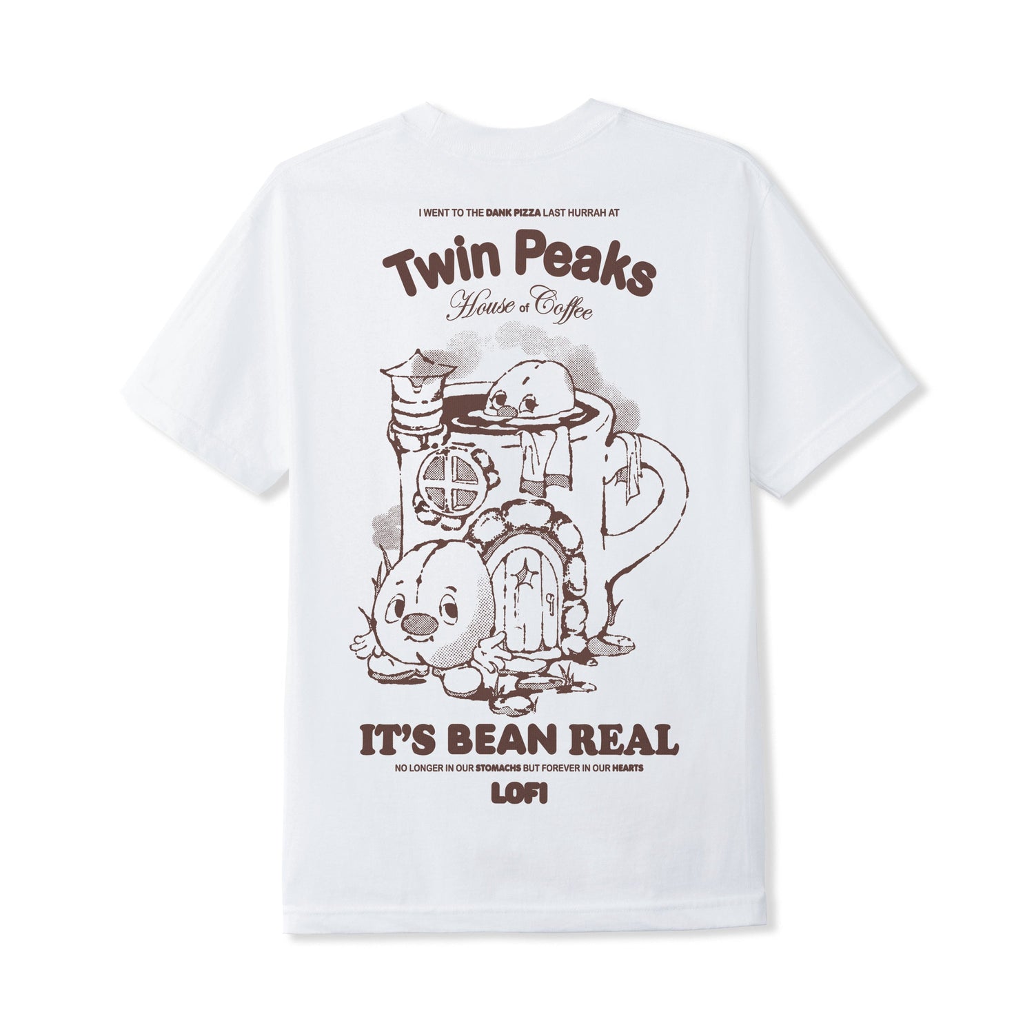 Twin Peaks / Dank Tee, White