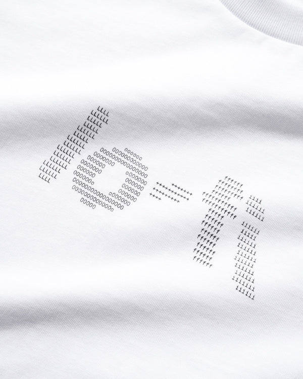 Lo-Fi Type Logo Tee, White