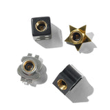 Tyre Valve Cap Set, Black