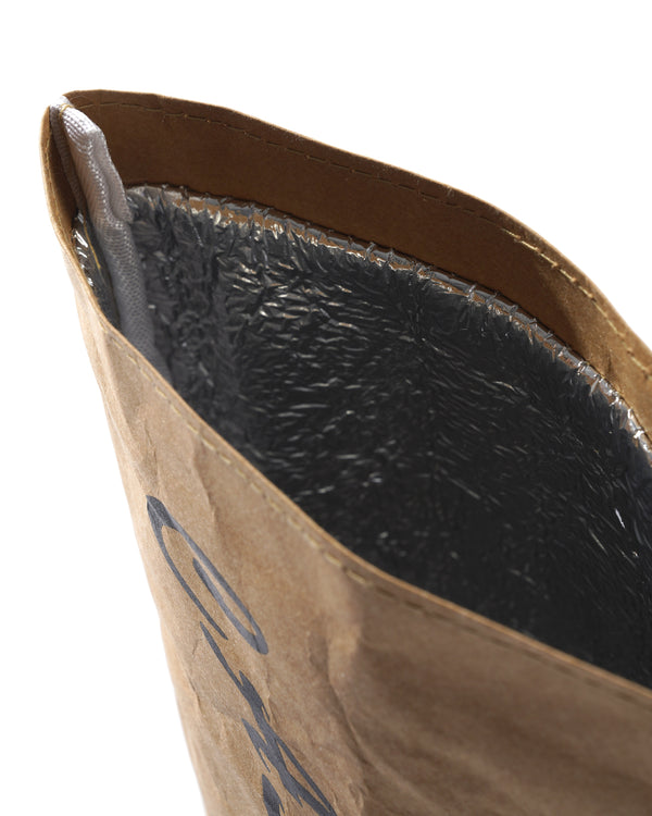 Cash Only Tyvek Brown Paper Bag, Brown