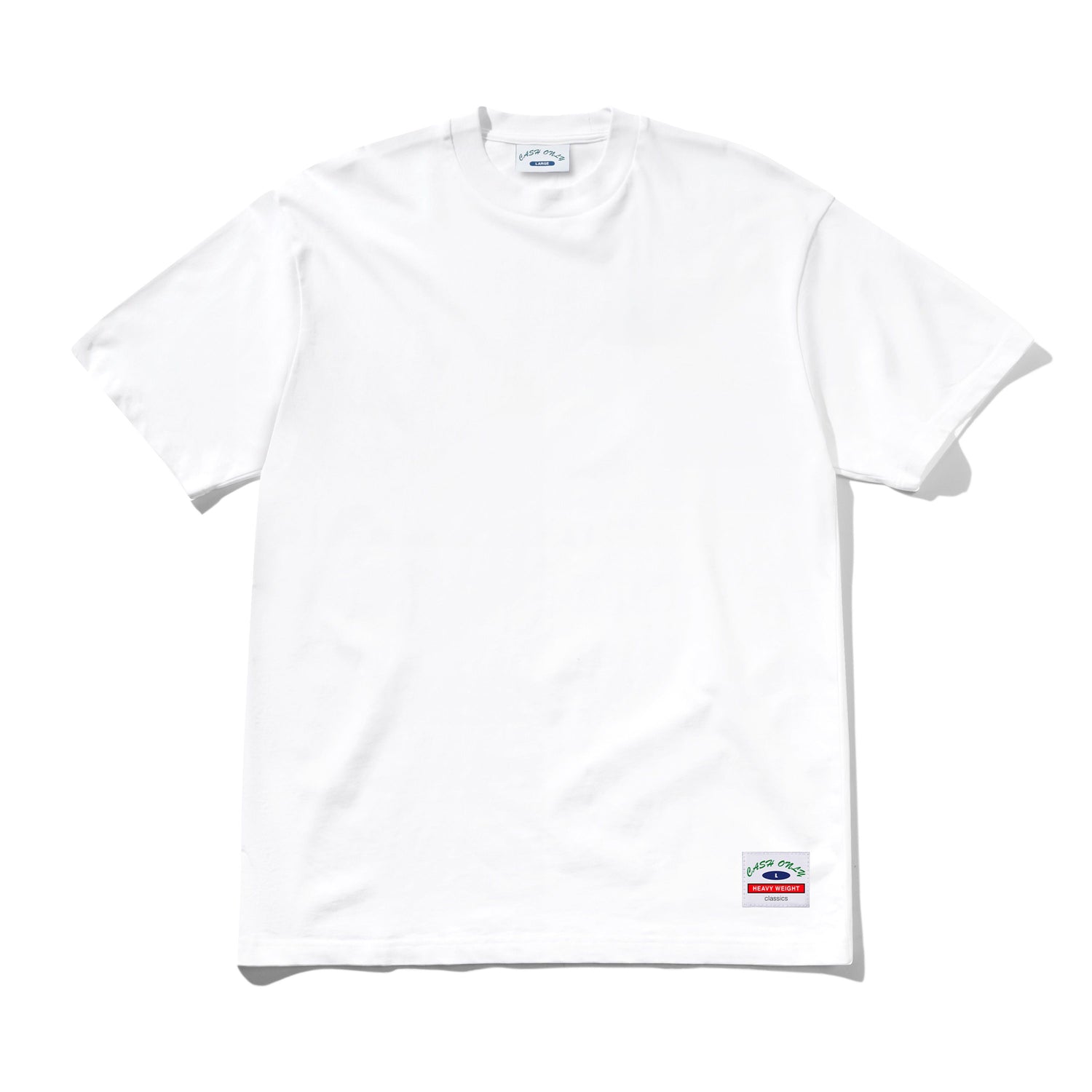 Ultra Heavy-Weight Basic Tee, White