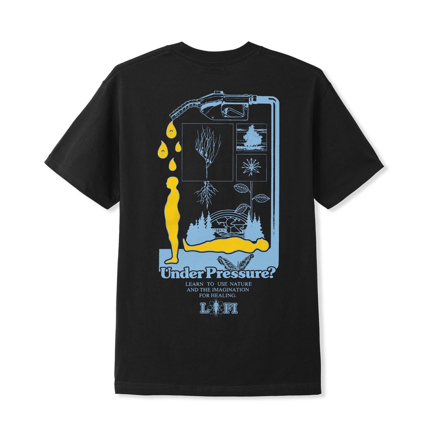 Under Pressure Tee, Black