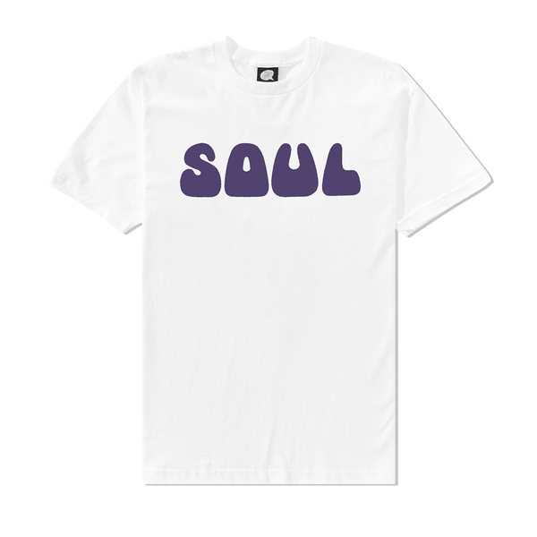 Violet Soul Tee, White