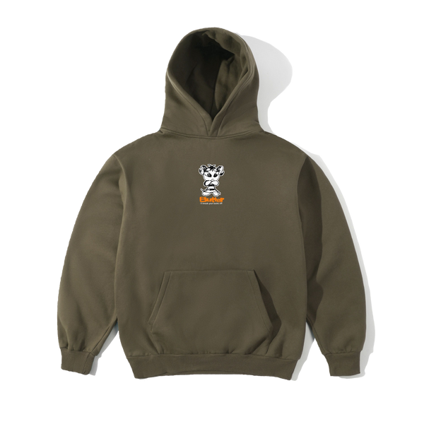 Butter Goods Vexed Pullover Hood, Army