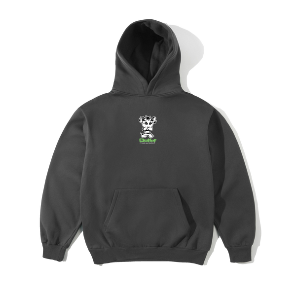 Butter Goods Vexed Pullover Hood, Charcoal