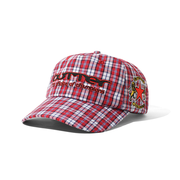 Butter Goods Victory 5 Panel Cap, Plaid