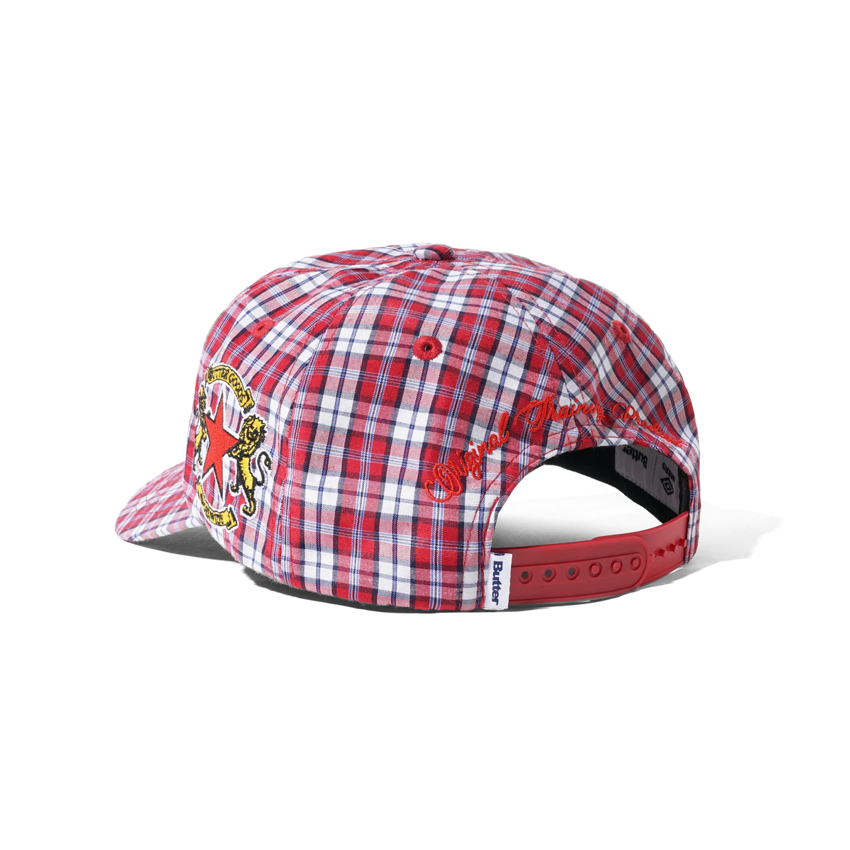 Victory 5 Panel Cap, Plaid