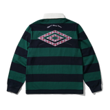 Victory Rugby Polo, Navy / Forest