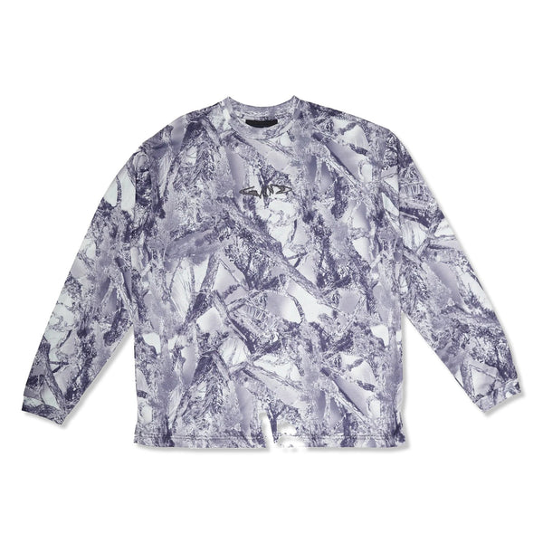WKND Camo Long Sleeve, Silver