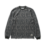 Waffle L/S Top, Digital Camo