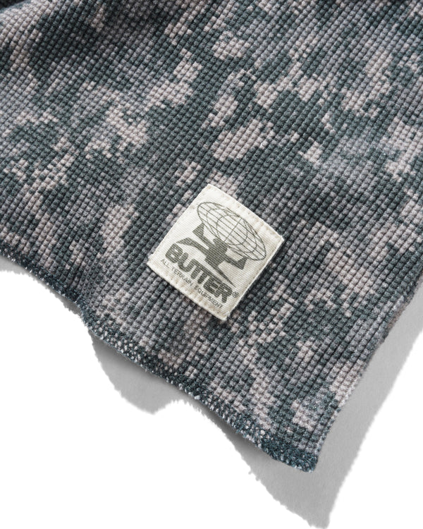 Butter Goods Waffle L/S Top, Digital Camo