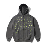 Want It Zip-Thru Hood, Charcoal