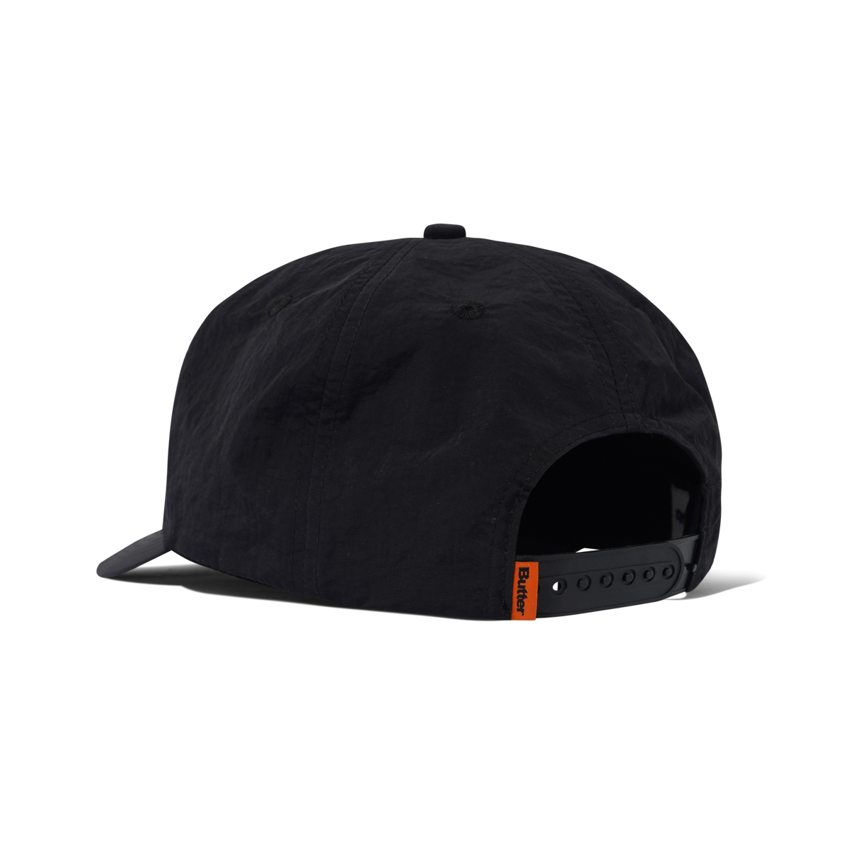 Warped 5 Panel Cap, Black