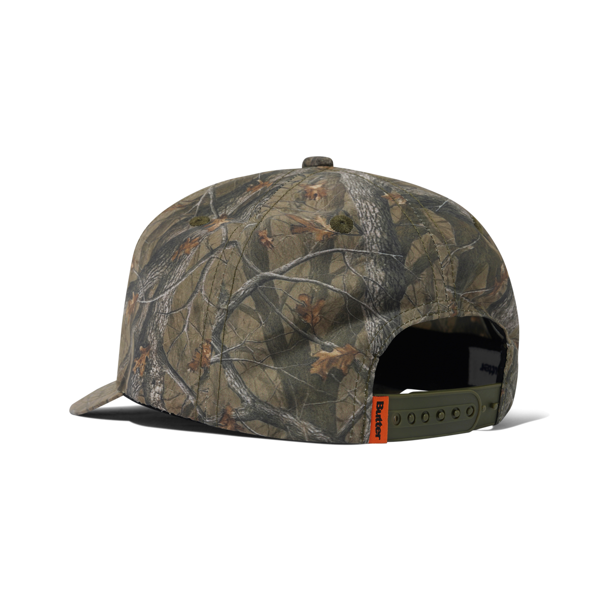 Warped 5 Panel Cap, Forest Camo