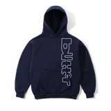 Warped Pullover Hood, Navy