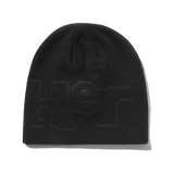 Warped Skully Beanie, Black