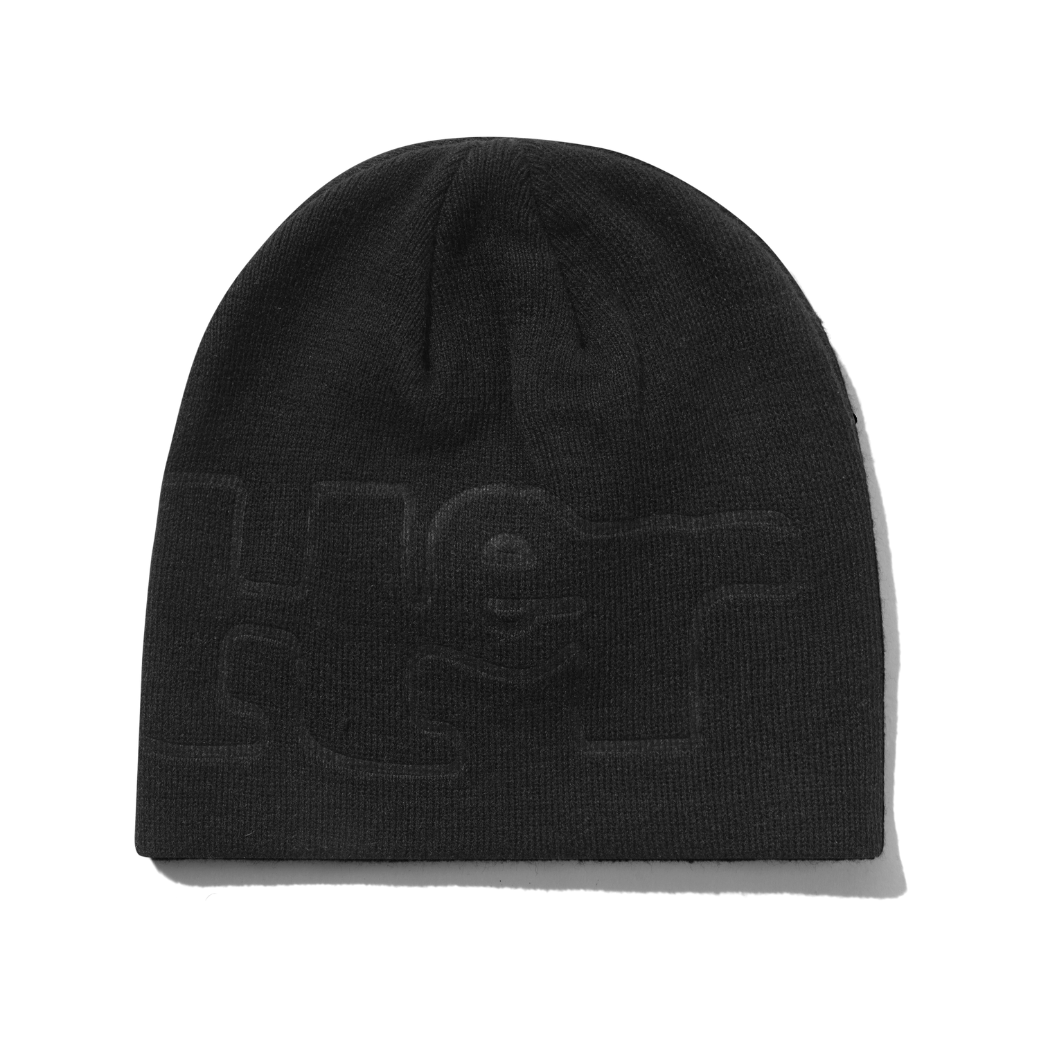 Warped Skully Beanie, Black