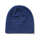 Warped Skully Beanie, Marine