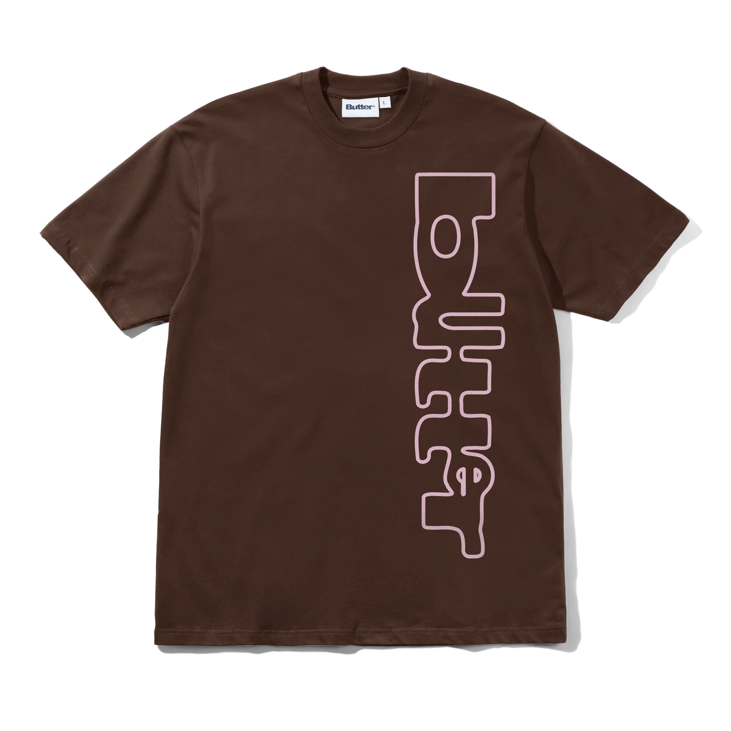 Warped Tee, Chestnut