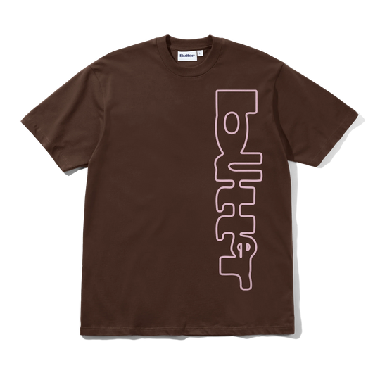 Warped Tee, Chestnut