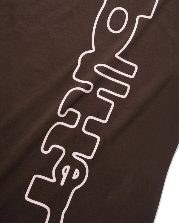Butter Goods Warped Tee, Chestnut