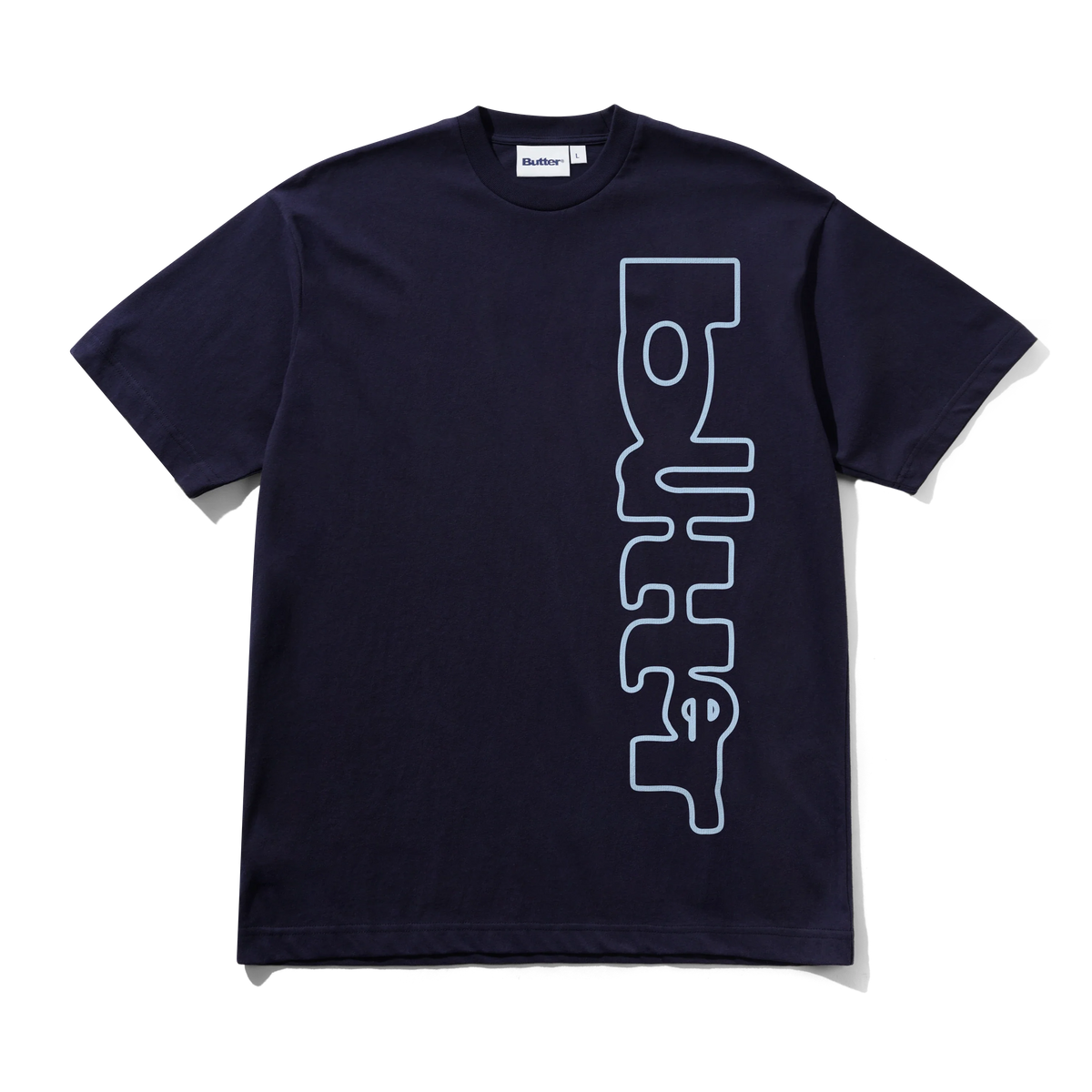 Warped Tee, Navy