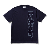 Warped Tee, Navy