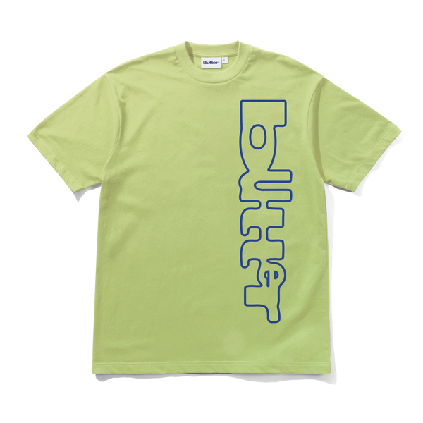 Butter Goods Warped Tee, Pistachio