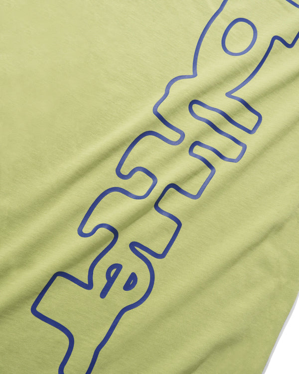 Butter Goods Warped Tee, Pistachio