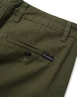 Washed Relaxed Pants, Army
