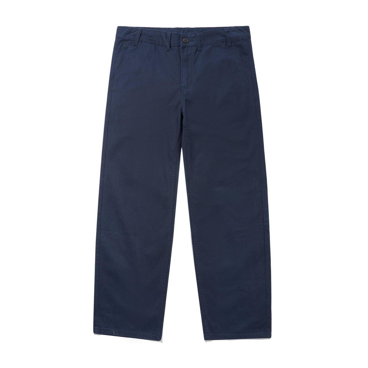 Washed Relaxed Pants, Navy