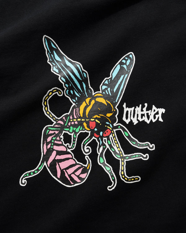 Butter Goods Wasp Tee, Black