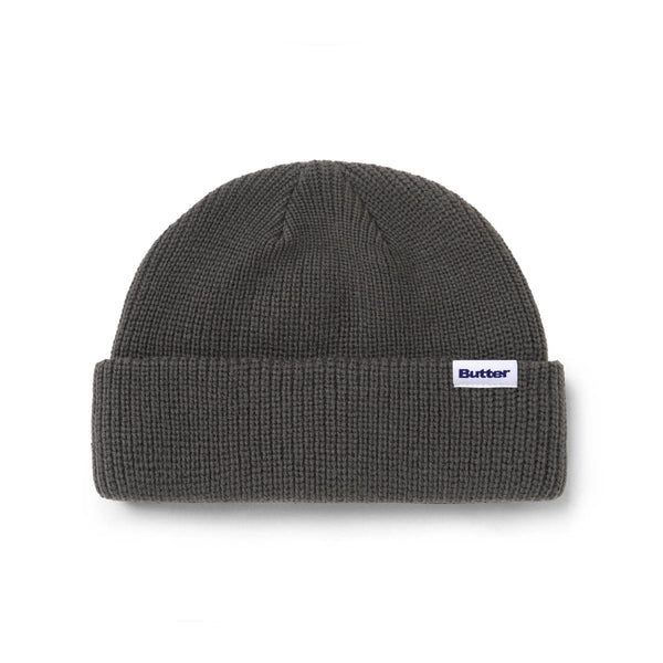 Butter Goods Wharfie Beanie, Charcoal